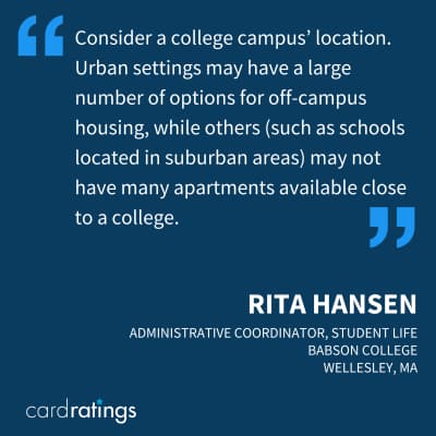 Rita Hansen, administrative coordinator of student life, Babson College